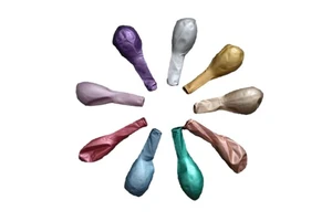 Wholesale High Quality 12'' 2.8g Metallic Party Balloons Thick Chrome Latex Birthday Graduation Eco-Friendly Accessories Party