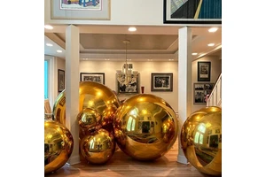 Bulk Wholesale Decorative Ornaments Mirror Balloon 60cm To 300cm Large Big Giant Shiny Mirror Ball