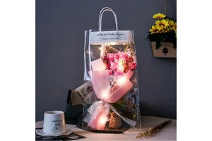 Valentine's Day gift Creative Portable Soap Rose Bouquet finished Product Women's Day Creative Gift Wholesale
