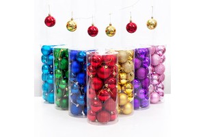 6cm Factory-Wholesale Christmas Ball Ornaments for Christmas Decorations