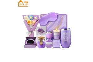 Birthday Gifts for Women, Mothers Day Gifts for Mom from Daughter, Unique Spa Gift Basket Box for Women Best Friend Sister