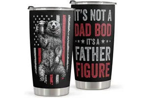 Fathers Day Gift From Son Daughter Birthday Gifts for Dad Uncle Grandpa Husband Brother Stainless Steel Tumbler