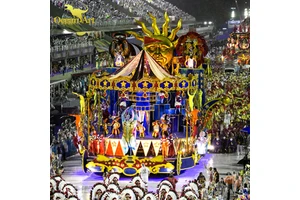 Mardi Gras Theme Grand Carnival Parade Floats for Festival