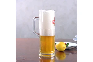 Wholesale German Popular Oktoberfest Tall Beer Stein Glass Eco-Friendly Lead-Free