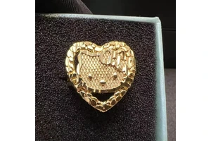 Fashion Rectangle/Heart Shaped Ring DIY Making For Couple Gift For Valentine's Day Birthday Gift