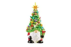Tiktok Hot Selling Home Decorations for Christmas New Products Christmas Resin Gnome With Light