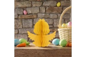 Umiss Eco-friendly Easter Decoration Chick with Magnet Easter Holiday Supplies ES-86