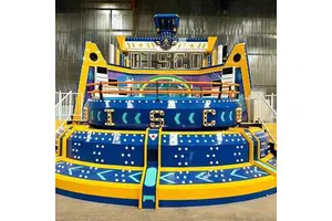 Theme Park Carnival and Fairground Attraction 24-Seater Disco Tagada Amusement Ride