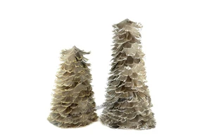 Natural Goose Feather Trees for Outdoor Interior Home Office Room Winter Christmas Holiday Party Decor Item Ornament Supply