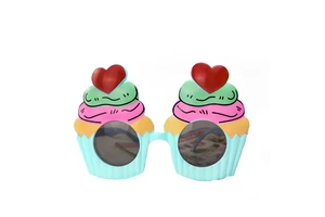 Hot Model Adult and Teenager Birthday Glasses New Letter Party Decorations Packaged in Bag for Celebrations