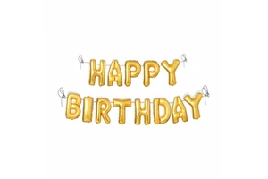 Chamkila Happy Birthday Banner Glittery Reusable Party Decoration for Kids Boys Girls Adults for Best Wholesale Price