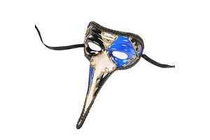 Hot Venice Jester Carnival Mask w Small Long Nose Half Face Masquerade Party Face Venetian Mask Manufacturer for Holiday Events
