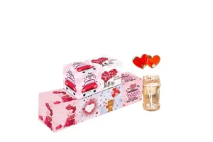 Valentines Day Roses Gifts Present Rose Flowers Box Valentine's Day Gift Box