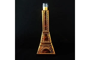 Customized Eiffel Tower Creative Wishing Bottle Lucky Bottle 100ml 200ml Tequila Liquor Glass Bottle Bulk Sales