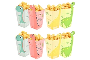 Customizable Children's Birthday Party Supplies Set Paper Popcorn Box and Party Decoration for Valentine's Day