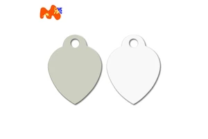 Customized Handmade Creative Gift Father's Day Mother's Day Novelty Pearl Metal Alloy Jewelry Sublimation Blank Pendant Custom