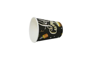 Multi-Color Birthday Cartoon Pattern Paper Cup Children's Birthday Party Supplies Disposable Cups