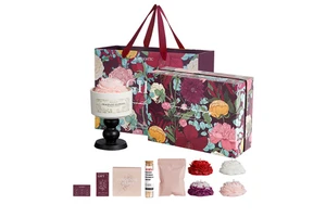 Elegant Floral Story Creative Valentine's Day Scented Candle Gift Box Birthday Graduation Premium Wedding Favor