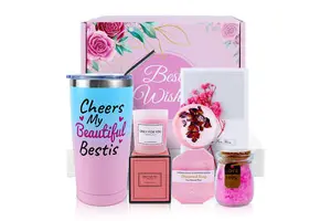 Lunaire Personalized Relaxing Bath Candle Spa Gift Set for Mother's Day