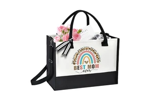 Mothers Day Gifts for Mom From Daughter Son,Gifts for Mom Wife Mama New Mom,Tote Bag Birthday Gift for Women Teacher