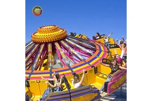 Carnival Attraction Games Dancing Flying Crazy Disco Rock Ballerina Ride for Sale
