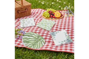 Custom Modern Square Outdoor Napkins-Hot Selling Christmas & Thanksgiving Party Use Factory Wholesale Pricing & Sturdy