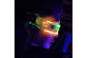 2024 New Product Wholesale LED Luminous Glasses Technology Acrylic Colorful Luminous Glasses Bar Party Dance Party