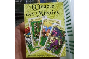 French Divination Jeu De Tarot Oracle Cards Eco-Positive Affirmation Marseille Deck Paper Tarot Cards With Guidebook for Gift
