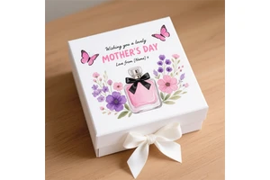 Custom Mother's Day Jewelry Gift Box Set for Women Glossy Lamination and Bronzing for Weddings and Other Occasions