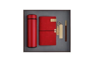 2021 Premium Custom Logo Corporate Gift Set Father's Day Promotional Items Luxury Business Notebook Sets