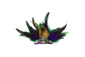 Best-Selling Venice Ostrich Feather Half-Face Masks Men Sexy Masquerade Ball Carnival Decorations Christmas Decorations