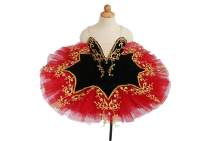 LILACDANCE Ballet Customized Venice Carnival Performance Wear Professional YAGP Raymonda Variation Black Swan Pancake Tutu 100%