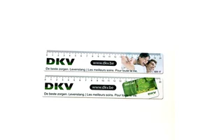 Promotional Advertising Gift Eco-Friendly PVC Flexible Ruler 210x35mm Custom Design with Color Printing Both Sides Cheap Price