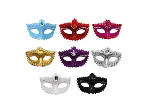 Venice Masks Fashionable Style High Quality Plastic Material Multicolor Dance Party Festival Ornament Beautiful Masks