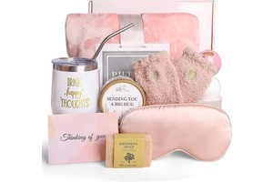 Mother Day Valentine Day Birthday Thinking of You Unique Get Well Soon Care Package Relaxing Spa Bath Self Care Gifts for Women