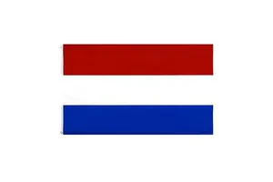 Wholesale Polyester 90x150cm Dutch Flags 3x5 Ft Holland National Dutch Flags Netherlands Flag Red White Blue