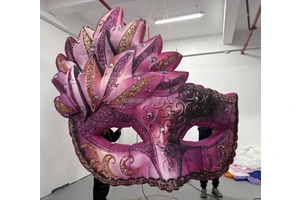 Custom Carnival Advertising Inflatable Face Mask Set Inflatable