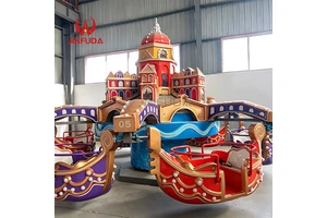 Fairground Attraction Rotary Equipment Other Amusement Park Product Carnival Venice Boat Rides for Sale Fiberglass Metal