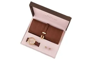 Good Price Mother's Day, Gift Set Watch+wallet+earrings Gift Set for Woman/