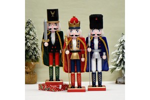 German Inspired Hand Carved Nutcracker Ballet Gift Soldiers For Collection