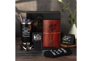 Men Gift Set Home Office Gift Sets Male Retirement Gifts Unique Birthday Father's Day Spa Care Package Presents for Men