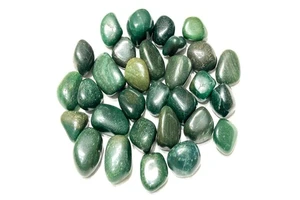 Natural Crystal Wholesale Gemstones Top Selling Dark Green Polished Aventurine Tumble Stone Love AAA-Grade Environmentally
