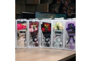 Mother's Day Valentine's Day Christmas Day Soap Rose Flower Bouquet Gift Box