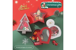 Creative Christmas Tree Gift Boxes Practical Holiday Supplies for Friends and Employees for Holiday Eve Gifts