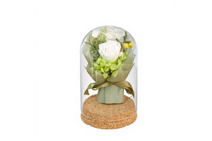 2026 Mothers Day Gifts for Mom Romantic Eternal Flower Forever Preserved Rose Flower in Glass Dome Valentines Day Gifts