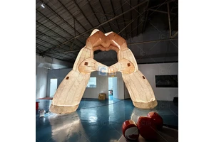 Giant Inflatable Model Hand Balloon Event Entrance Tunnel Electronic Music Festival Advertising
