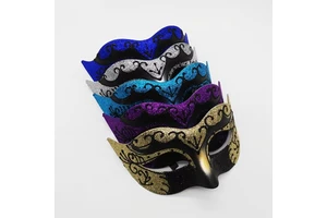 Vintage Masquerade Masks Venetian Party Decoration Mardi Gras Mask Costume Mask for Carnivals Halloween Masquerades Party HS1574