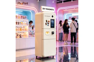 Touchscreen Photo Fridge Magnet Printer Photo Booth For Events Weddings And Birthday Party