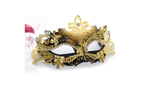 Halloween Venice Luxury Party Carnival Masquerade Metal Iron Diamond Butterfly Cosplay Mask