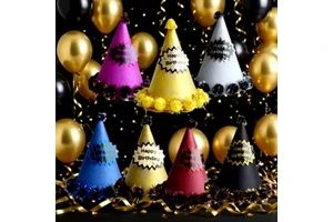 Birthday Hat Birthday Hat Children's and Adults' Party Supplies Men's and Women's Glitter Birthday Hat